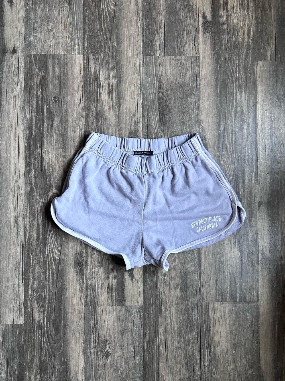Brandy Melville Newport Beach California Lisette Cotton Blend Shorts Size Small
